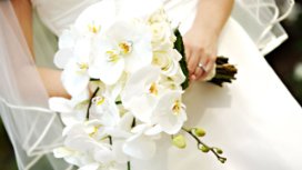 Bride and Bouquet